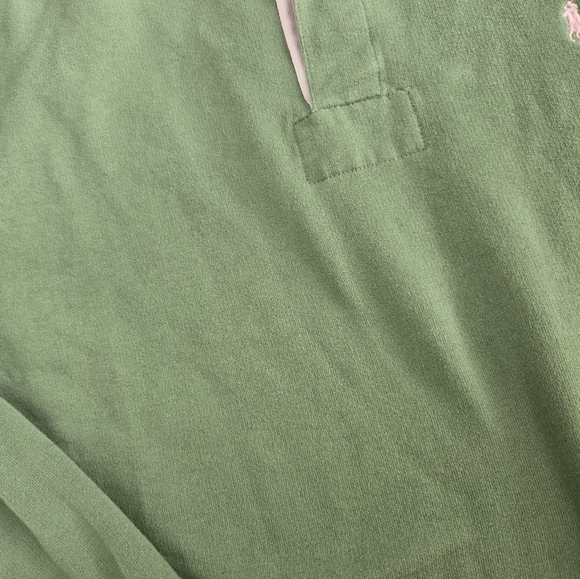 Polo Ralph Lauren Green Rugby Style Sweater - Picture 5 of 10